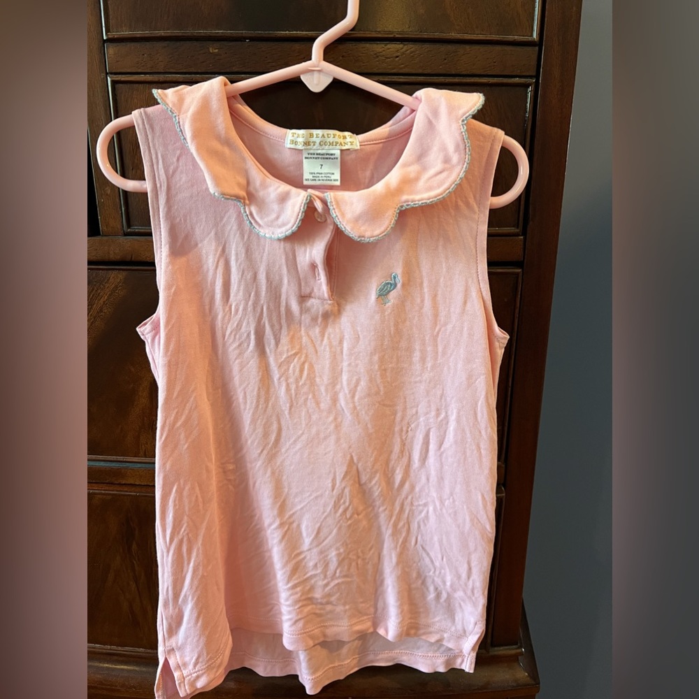 Beaufort bonnet sleeveless polo